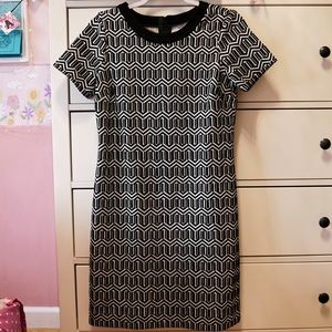 Banana Republic Dress Black and White